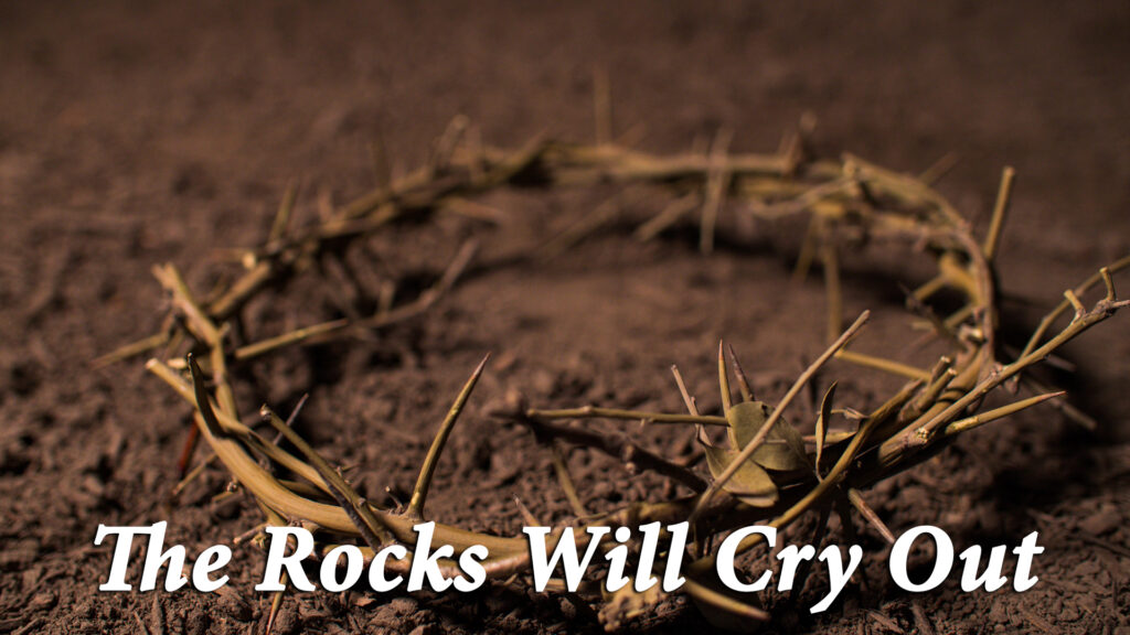 Palm Sunday | “The Rocks Will Cry Out”