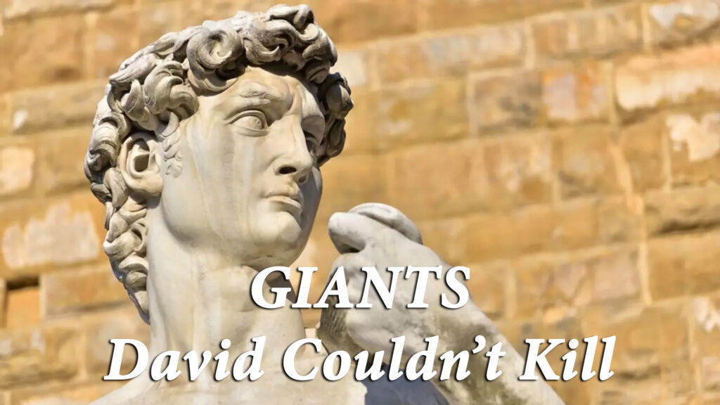 2 Samuel 21:15-17 | “GIANTS David Couldn’t Kill | Travis Lee